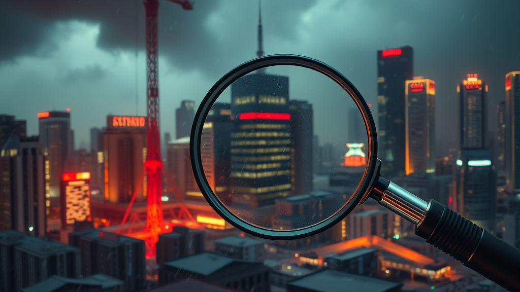 투자 시 고려해야 할 리스크 요인 (realistic 스타일)