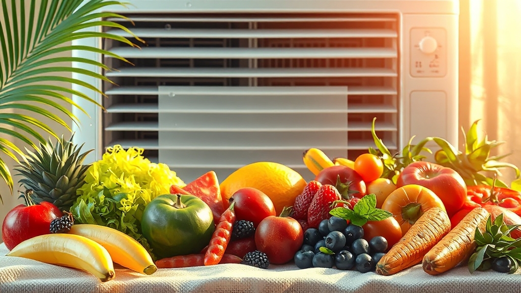 냉방병, 건강하게 이겨내세요! (realistic 스타일)