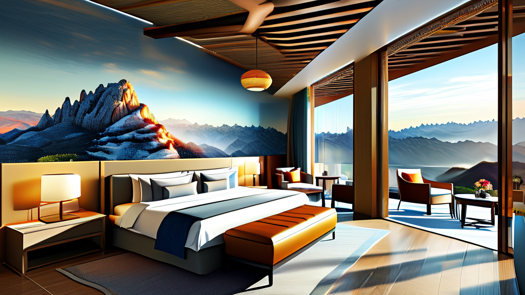 SK스토아 정주 여행 예약 및 이용 방법 (realistic 스타일)