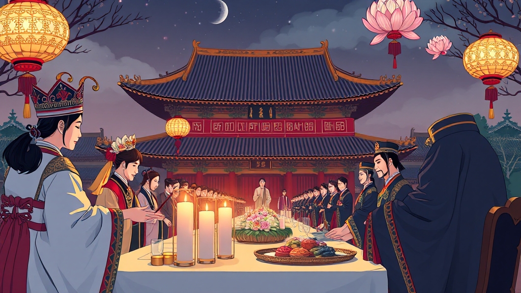 창경궁 야연 2025 정보 (illustration 스타일)