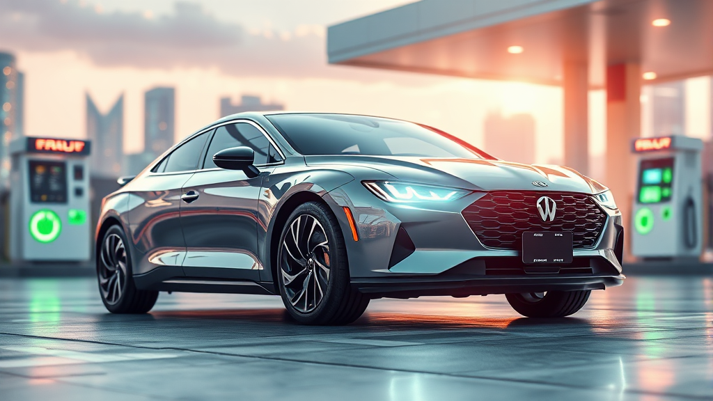 2026 그랜저 하이브리드 연비 분석 (realistic 스타일)