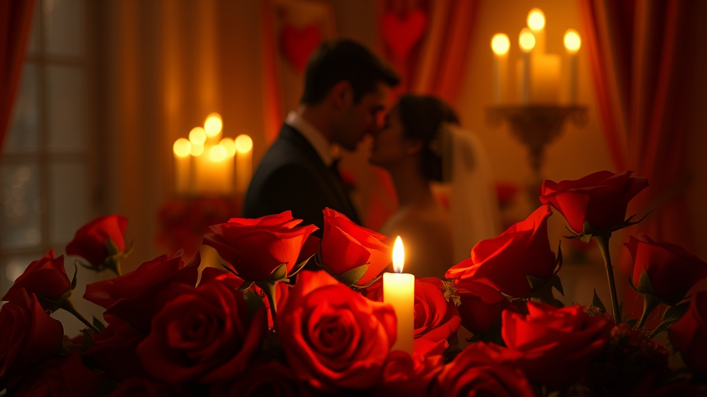 발렌타인데이 유래와 의미 (realistic 스타일)