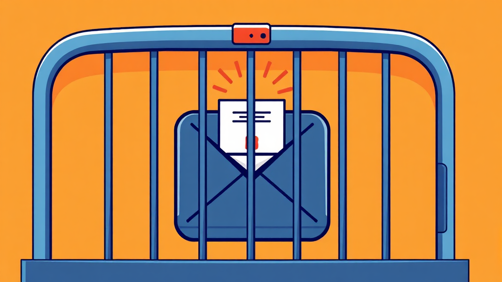 스팸 메일 규제, 어떻게 더 강화할 수 있을까요? (cartoon 스타일)