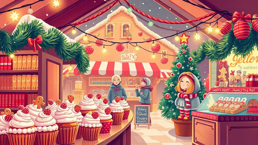 시즌 한정 상품과 먹거리, 놓치면 후회! (illustration 스타일)