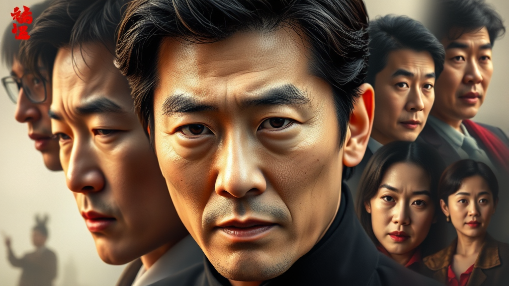 박건일 연기 경력 하이라이트 (realistic 스타일)