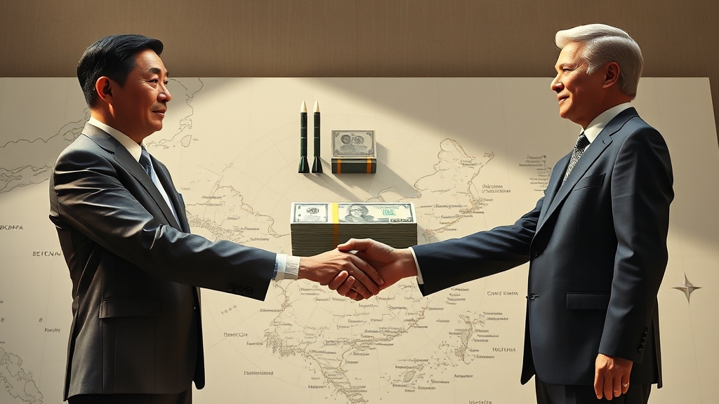 회담 결과 분석: 경제, 안보, 북한 (realistic 스타일)