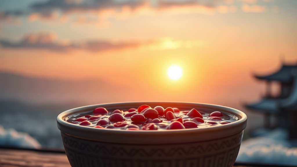 2025년 동지: 언제? 무슨 의미? (realistic 스타일)