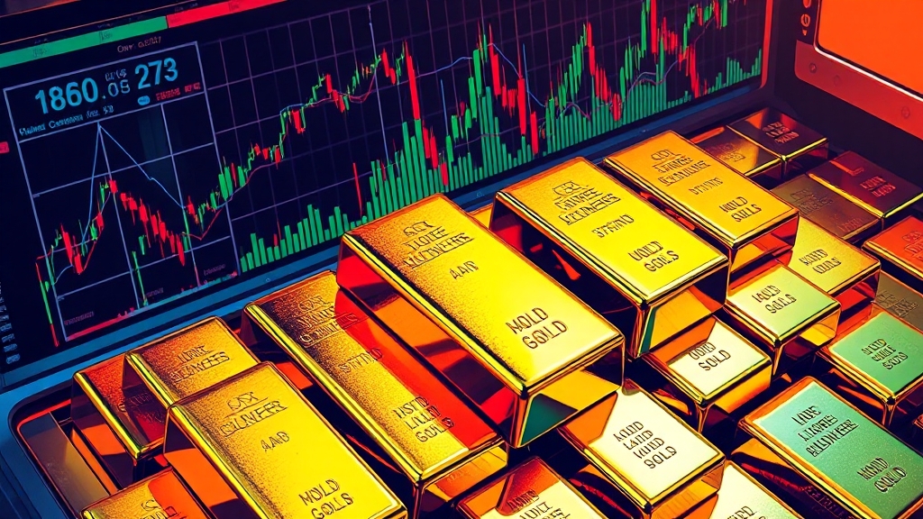 금 관련 주식과 코인: 간접 투자 방법 (popart 스타일)