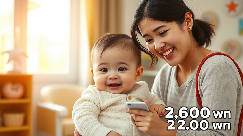 어린이집 이용 시 부모급여는 어떻게 되나요? (realistic 스타일)