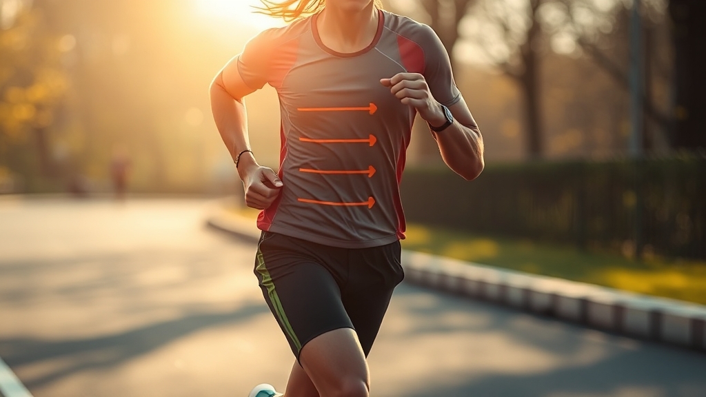 달리기 속도와 칼로리 소모 관계 (realistic 스타일)