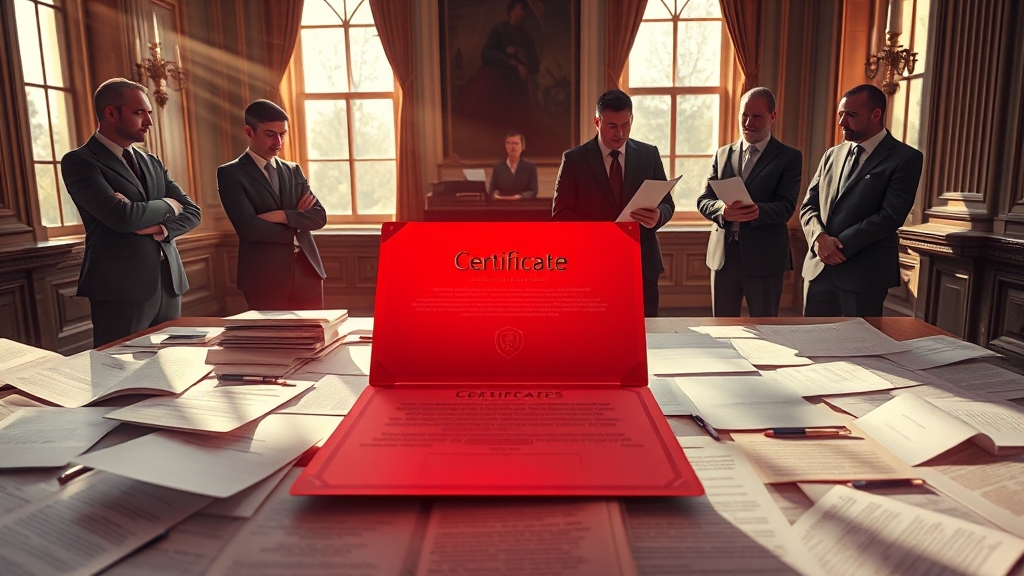 전자소송 시스템 이용 시 유의사항 (realistic 스타일)