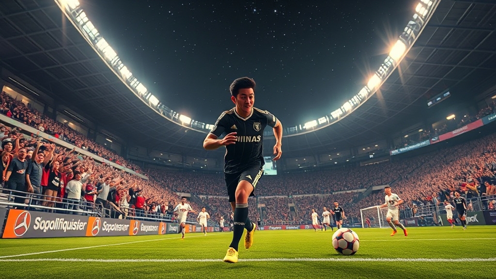 MLS 리그의 손흥민 효과 (realistic 스타일)