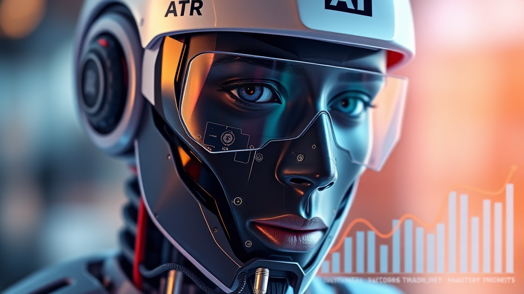 AI 시장 성장 요인 및 전망 (realistic 스타일)