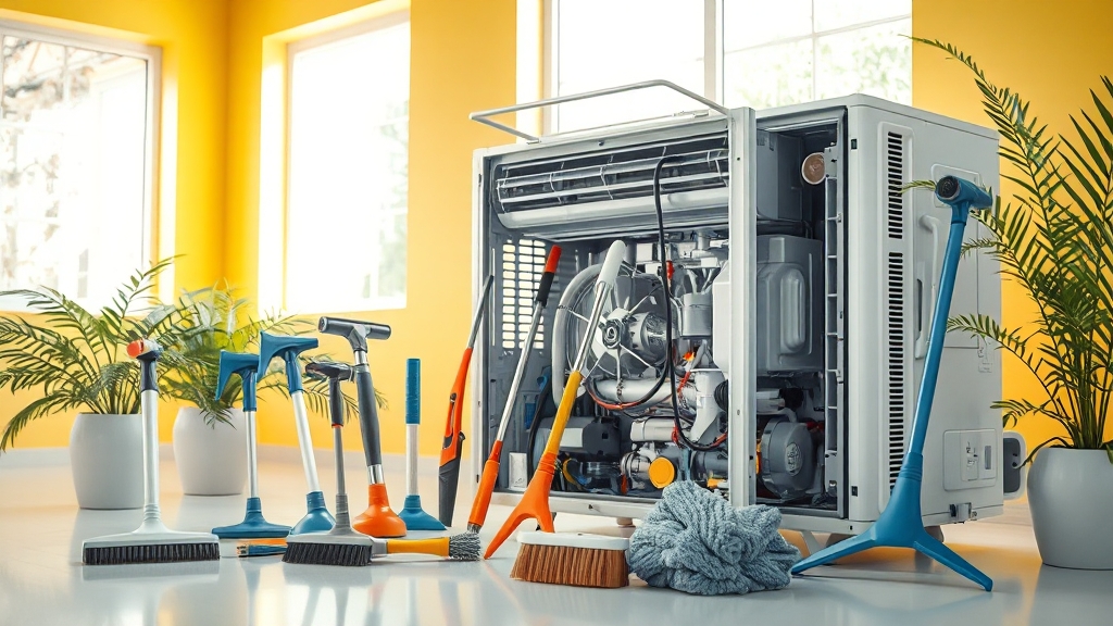 청소 주기 & 업체 선택 팁 (realistic 스타일)