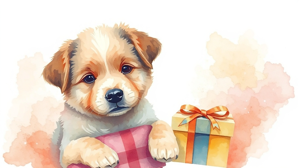 분양 혜택 및 서비스 (watercolor 스타일)