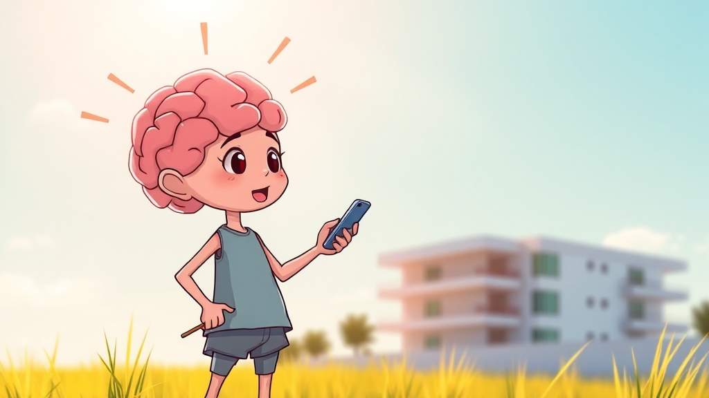 도파민 관리 핵심 수칙 (cartoon 스타일)