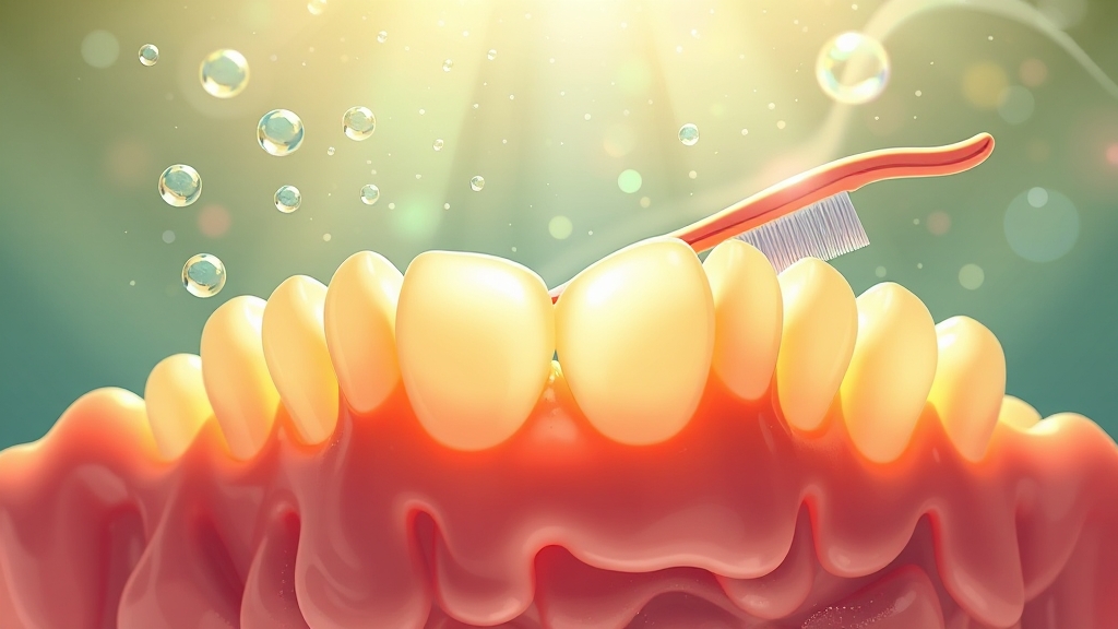 잇몸 건강, 영양제로 챙겨볼까? (illustration 스타일)