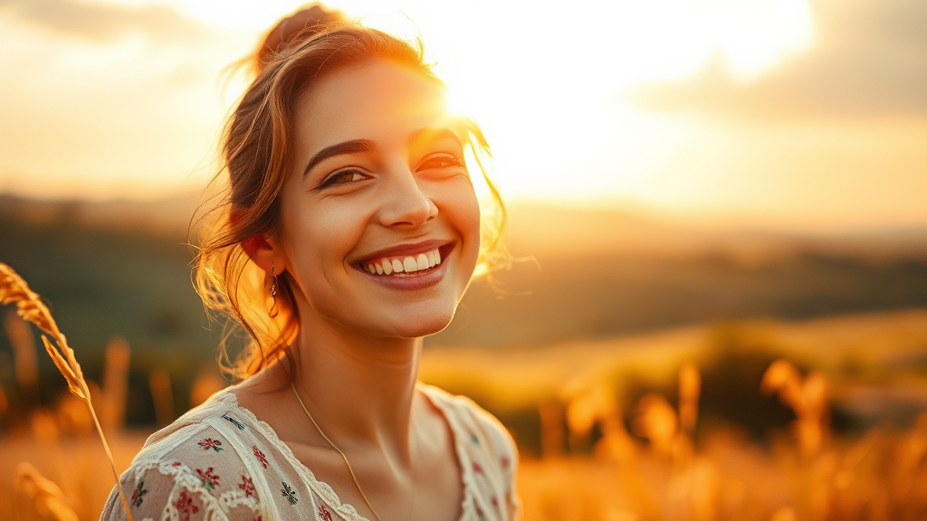 현재를 사랑하고 감사하는 마음 (watercolor 스타일)