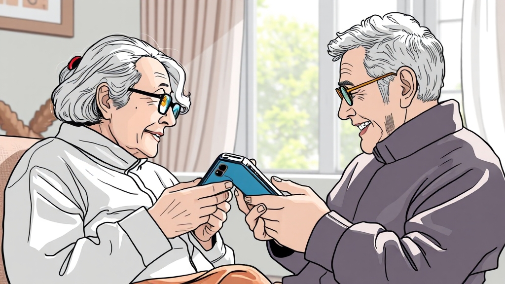 A36 5G: 시원한 화면과 쉬운 사용 (illustration 스타일)