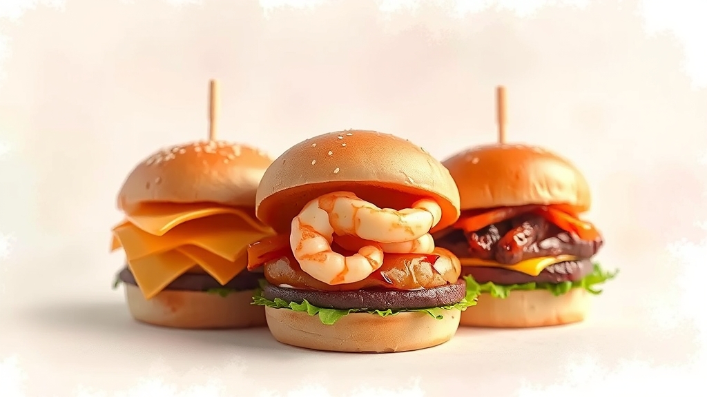 베이비버거: 탄생 배경 (watercolor 스타일)