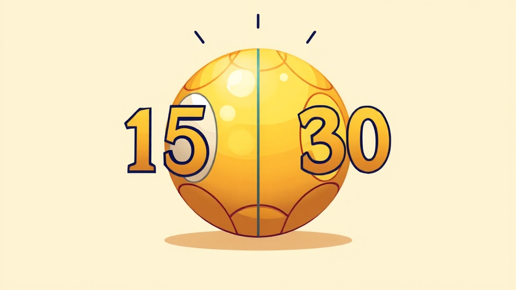 최근 로또 당첨 번호 출현 패턴 (illustration 스타일)