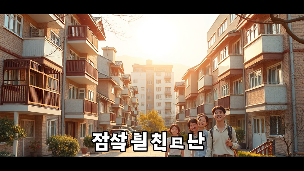 공공임대 종류 및 특징 (realistic 스타일)