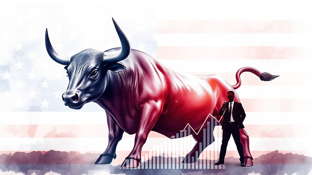 미국 주식 상승 랠리 심층 분석: 투자 전략과 전망 9 미국 주식 투자 시 고려 사항 (watercolor 스타일)