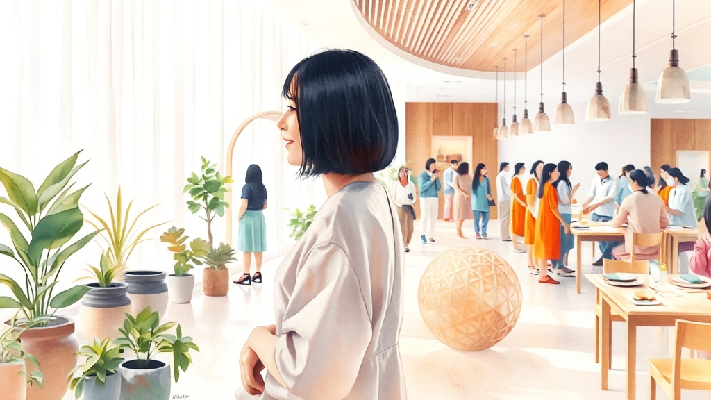 검진 당일, 어떻게 진행될까요? (watercolor 스타일)