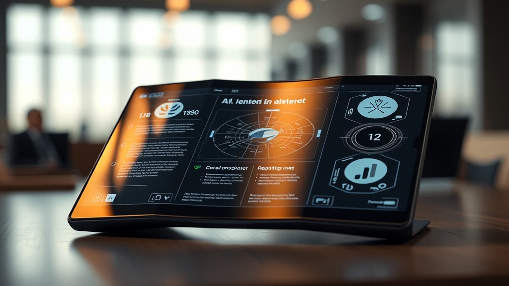 폴더블폰 시장, 폴드7의 미래는? (realistic 스타일)