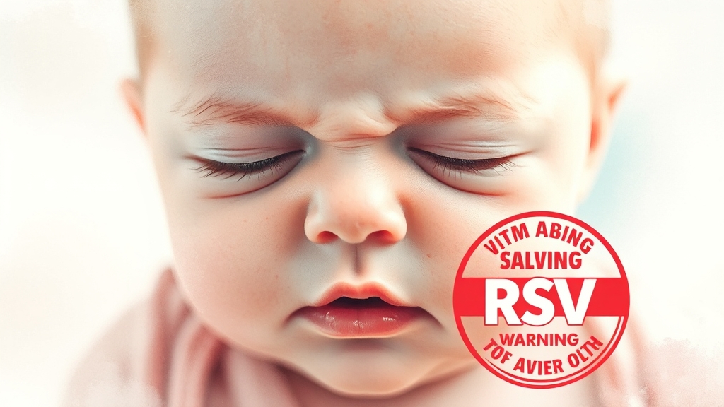 RSV 바이러스란? (watercolor 스타일)