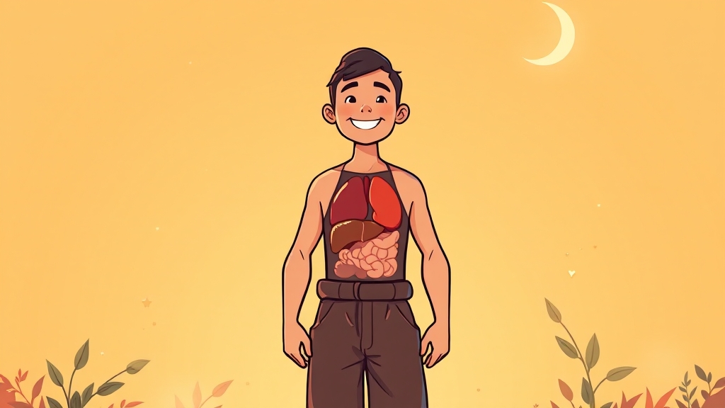 8체질 의학의 특별함 (cartoon 스타일)