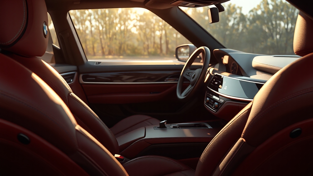 740i M Sport: 실내 디자인 (realistic 스타일)