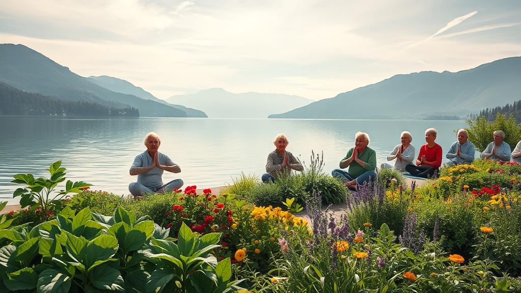 전원형 실버타운이란? (realistic 스타일)