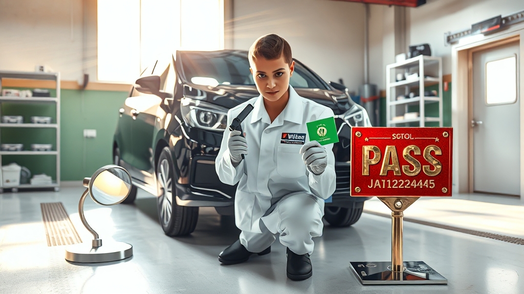 자동차 검사 관련 궁금증 해결 (realistic 스타일)