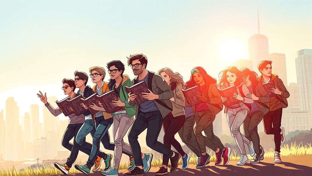희망두배 청년통장, 꿈을 향한 디딤돌! (illustration 스타일)