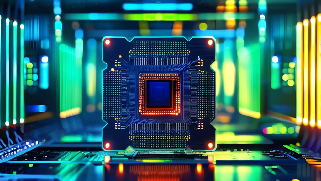 AI 가속기 및 CPU 시장 전망, 새로운 지평을 열다 (realistic 스타일)