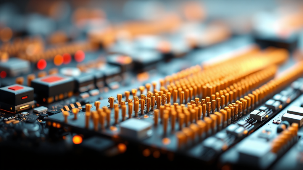 차세대 메모리 기술, 어디까지 왔나? (realistic 스타일)