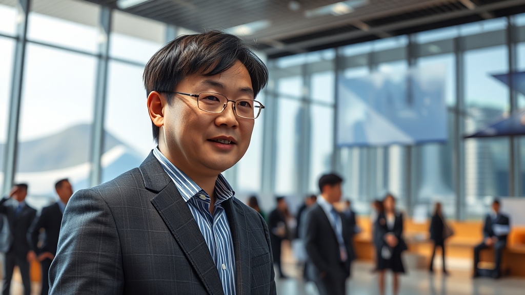 방한 일정 및 증시 전망 (realistic 스타일)