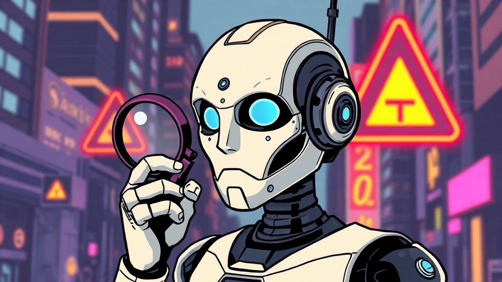 Kling AI 사용 시 유의사항 (illustration 스타일)