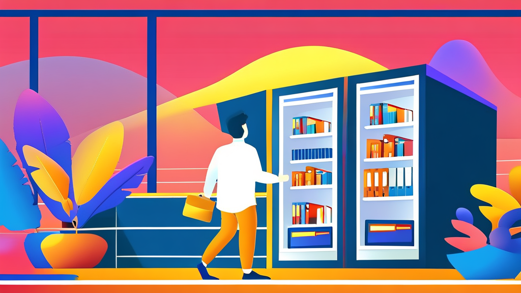 공공근로 및 기간제 근로 일자리 알아보기 (cartoon 스타일)