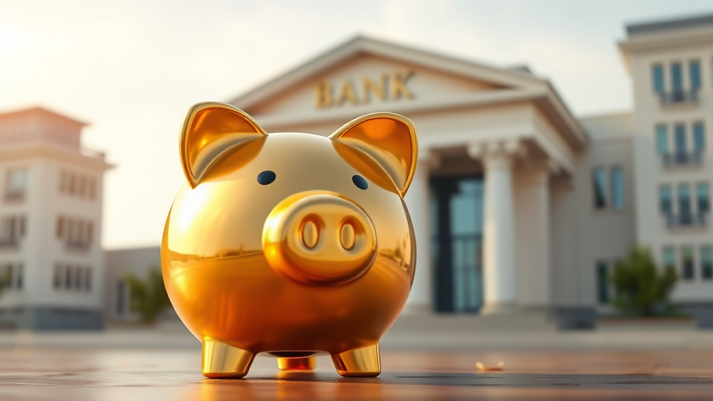 은행별 예금 금리 비교 분석 (realistic 스타일)