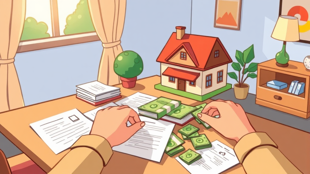 신청 시 필요 서류 완벽 정리 (cartoon 스타일)