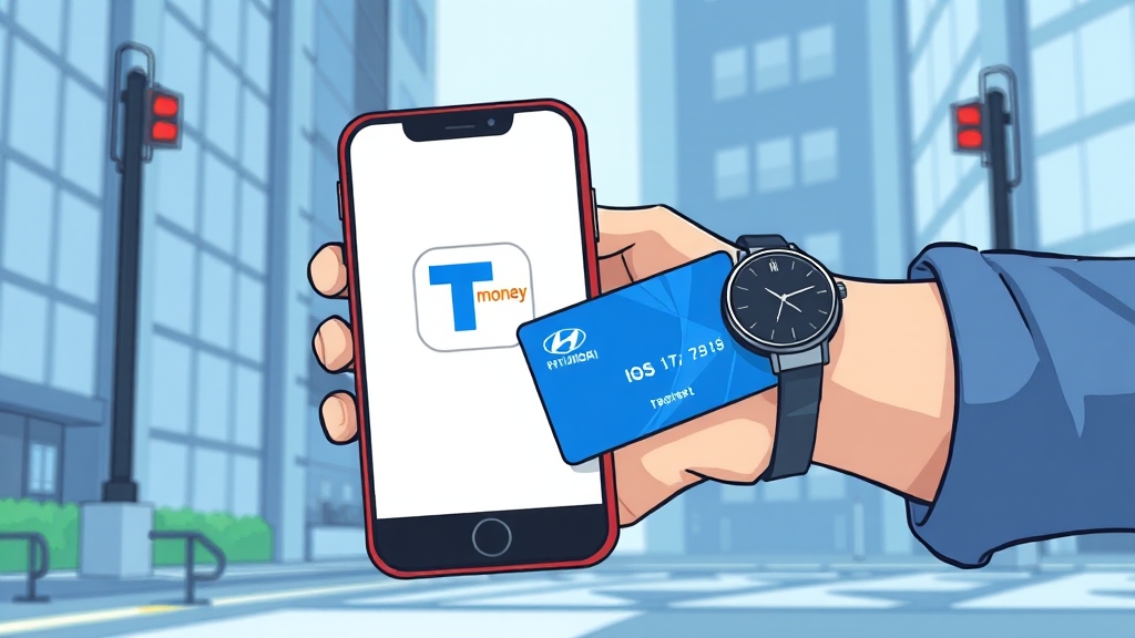 아이폰 티머니 시작 조건 (cartoon 스타일)