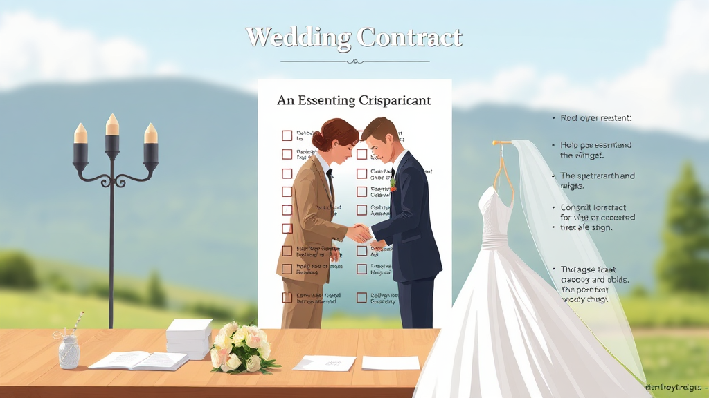 현명한 계약을 위한 필수 체크리스트 (realistic 스타일)