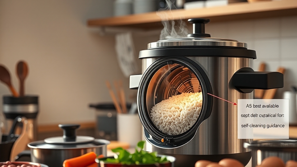 압력밥솥 관리 요령 & AS 시기 (realistic 스타일)