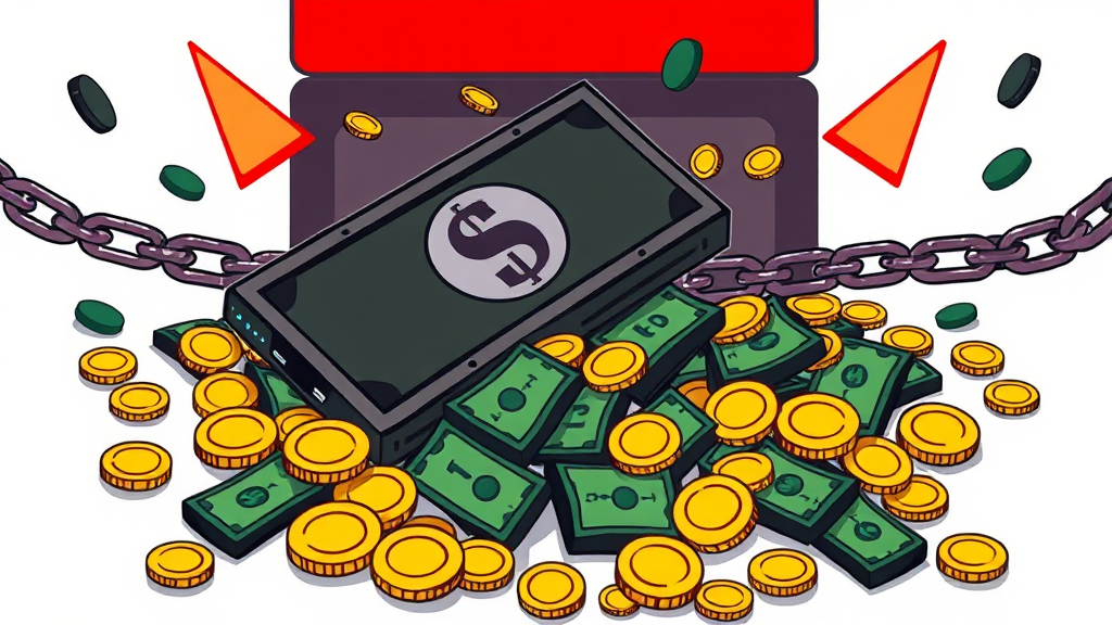 최근 수사 동향 및 처벌 수위 (cartoon 스타일)