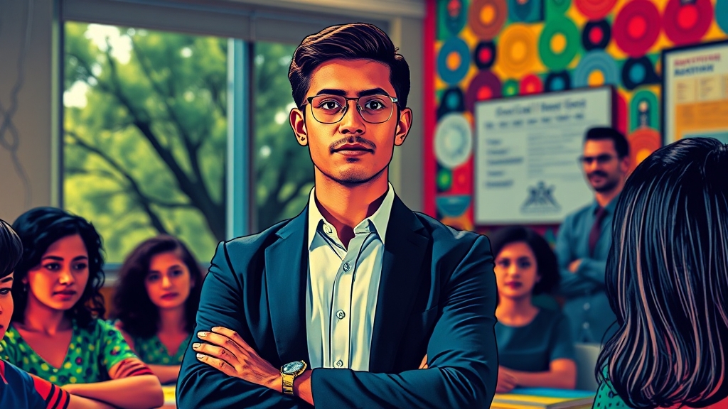 온라인 수업과 효율적인 현장실습 (popart 스타일)