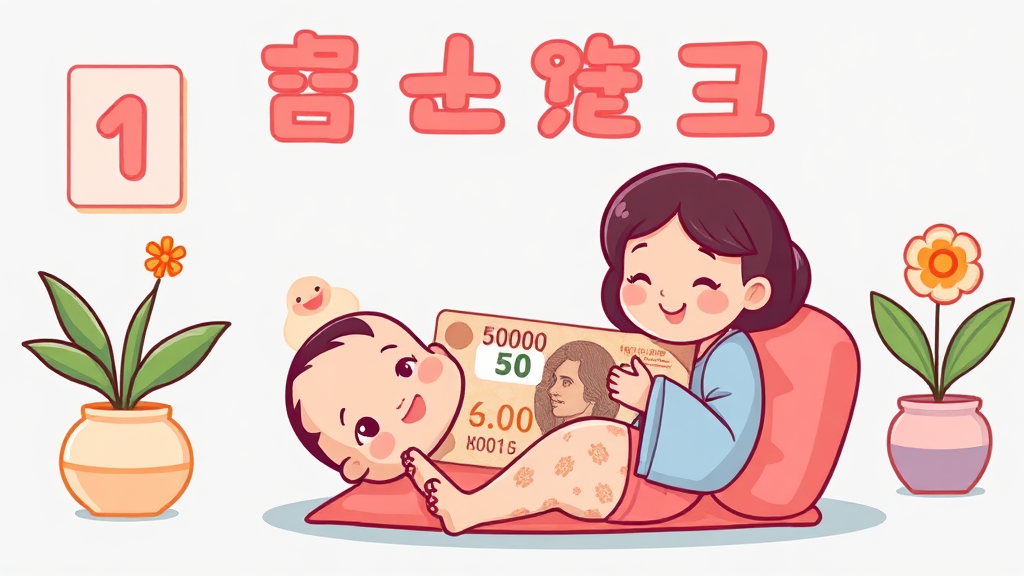 얼마나 받을 수 있나요? (cartoon 스타일)