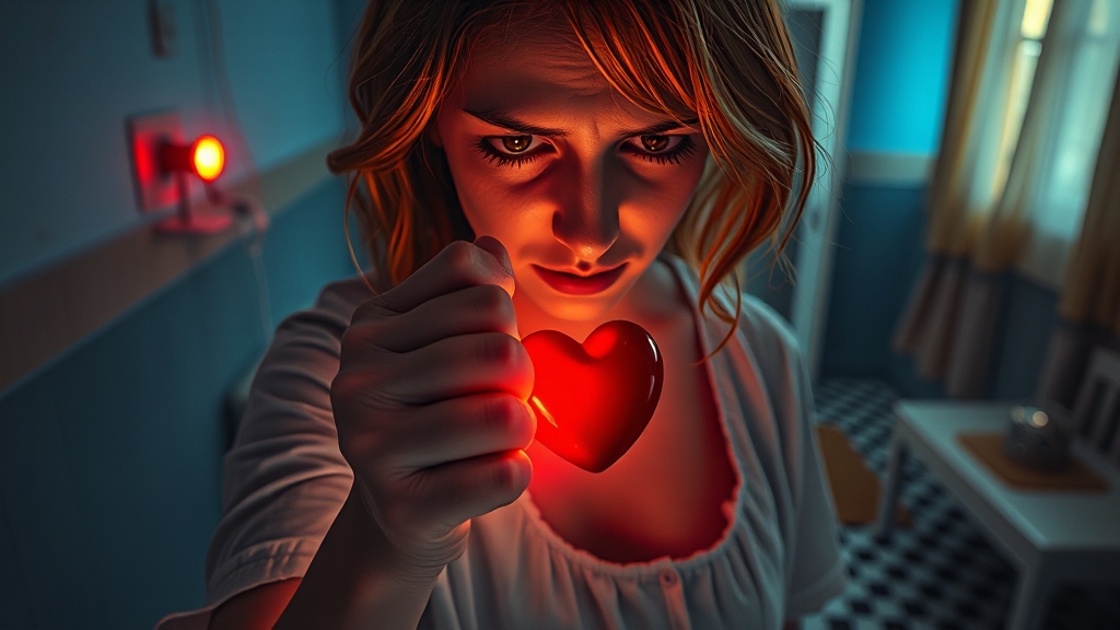 주요 증상과 초기 징후 (realistic 스타일)