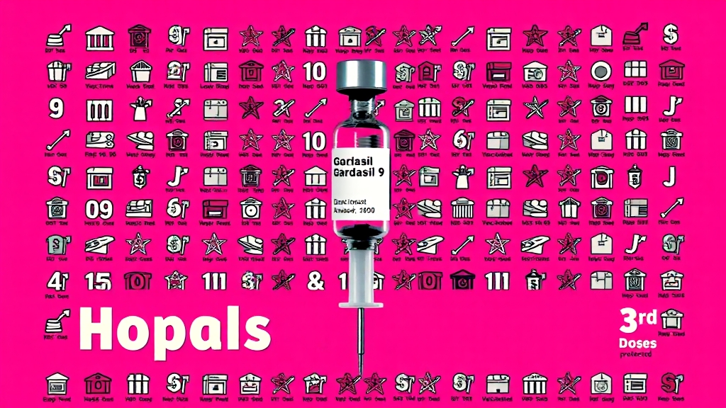 가다실9가 접종 비용 및 보험 (popart 스타일)